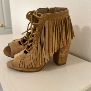 Gianni Bini fringe booties